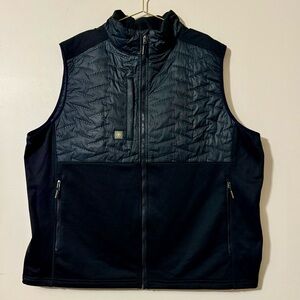 Ariat Rebar cloud 9 Black Men's Vest Lined Sz 3XL NWOT